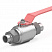 Кран шаровой разборный двухсоставной штуцерно-ниппельный Dn10 Pn16 09Г2С 11лс45п
